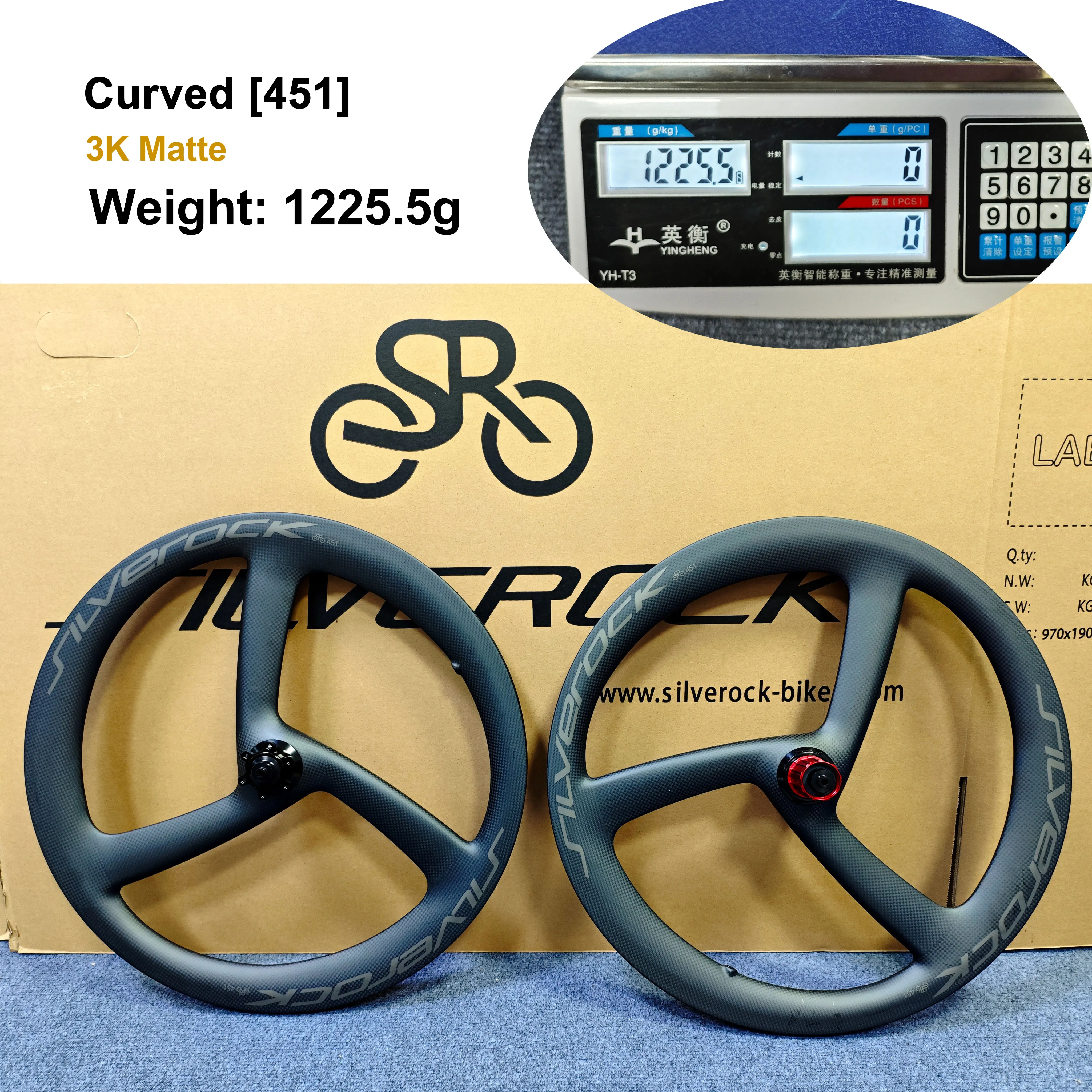 SILVEROCK TriSpoke カーボンホイール 20インチ 451 16インチ 349