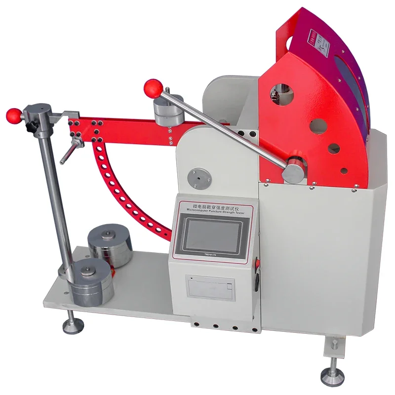 Micro computer puncture strength tester Corrugated cardboard box puncture strength tester Electronic punching test