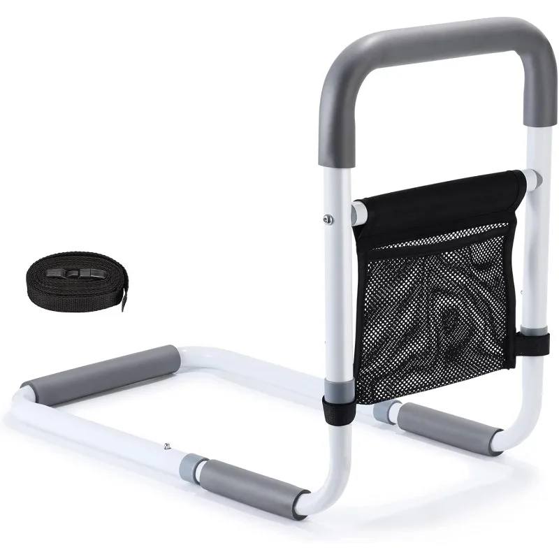 

The elderly bed frame safety height adjustable bed auxiliary guide rail the elderly bedside anti-fall armrest