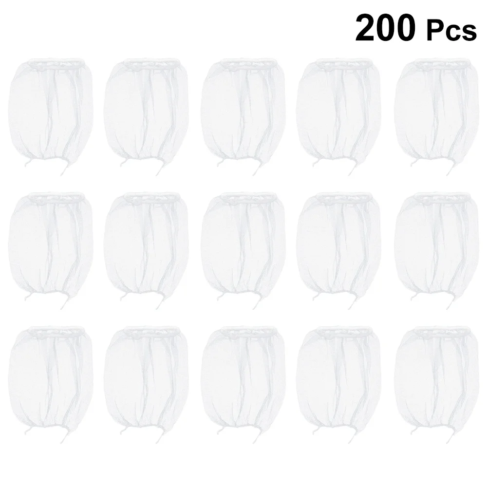 

200Pcs Polyester Kitchen Sink Mesh Bag Durable Long Lasting Use for Home Restaurant Clean Drainage Colorful Sink Mesh Pouch