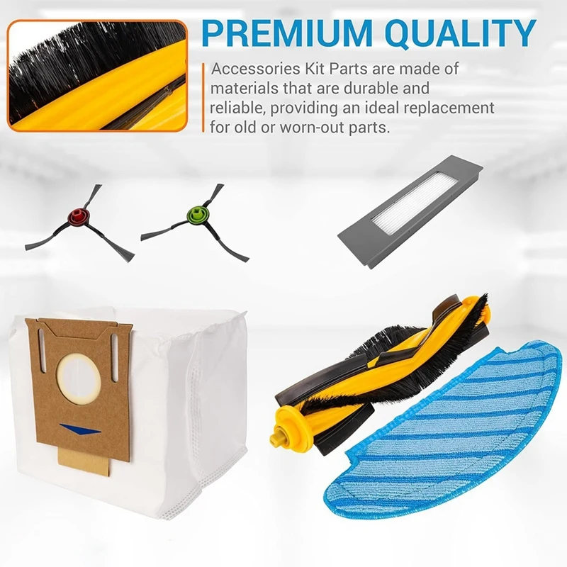 Untuk ECOVACS DEEBOT OZMO T8 T8 AIVI T8 MAX N8 Pro N8 Pro +, Yeedi Vac suku cadang pengganti penyedot debu Robot