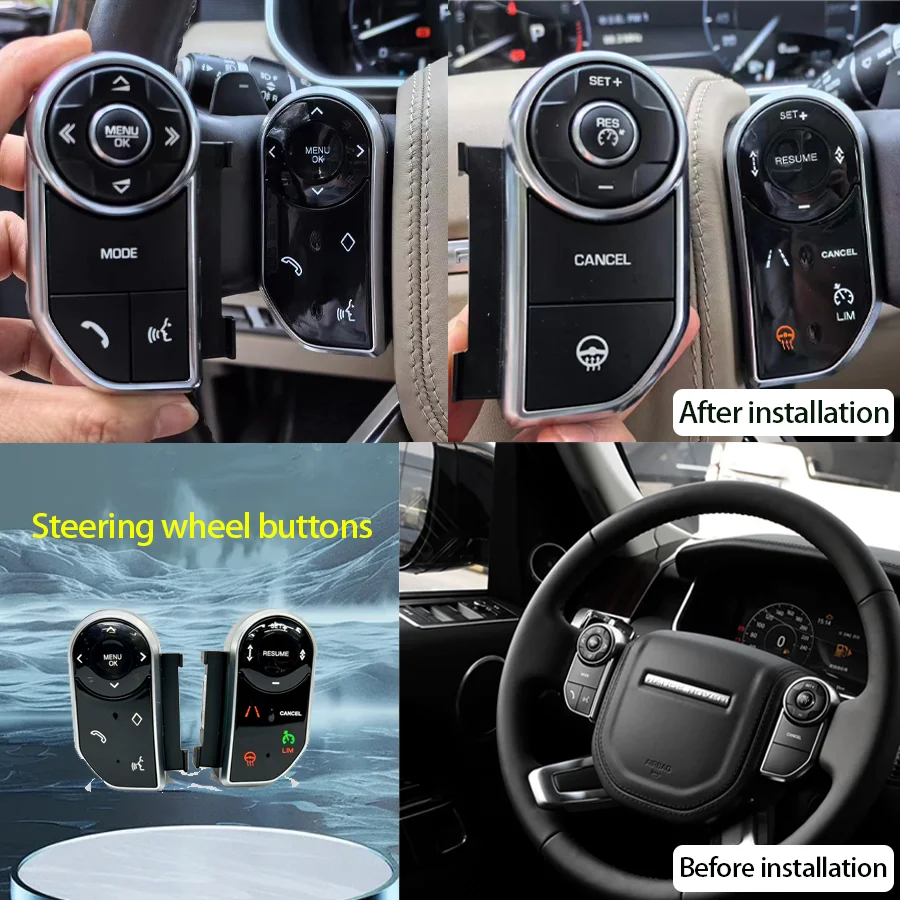 For Range Rover Sport L494 /Vogue L405/LR5 Steering Wheel Button  Original Car Style Multimedia Player Interface