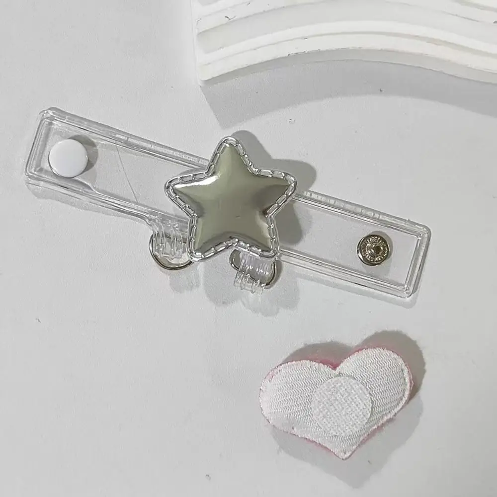 Creative Heart Bag Hanging Buckle Cloud Wing Ita Bag Buckle Transparent Love Bag Charm Women