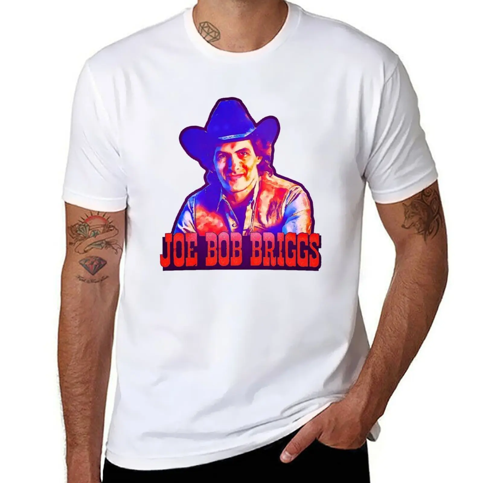 

Joe Bob Briggs Horror icon T-Shirt t shirts for man pack white t shirt man designer T-Shirt