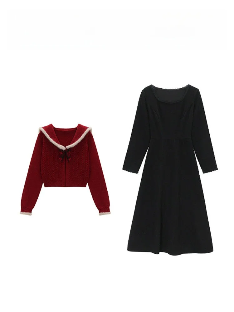 

Модный женский комплект из двух предметов: элегантный повседневный костюм с длинным рукавом, V-образным вырезом, юбкой с высокой талией и топом. Новинка весенней коллекции.