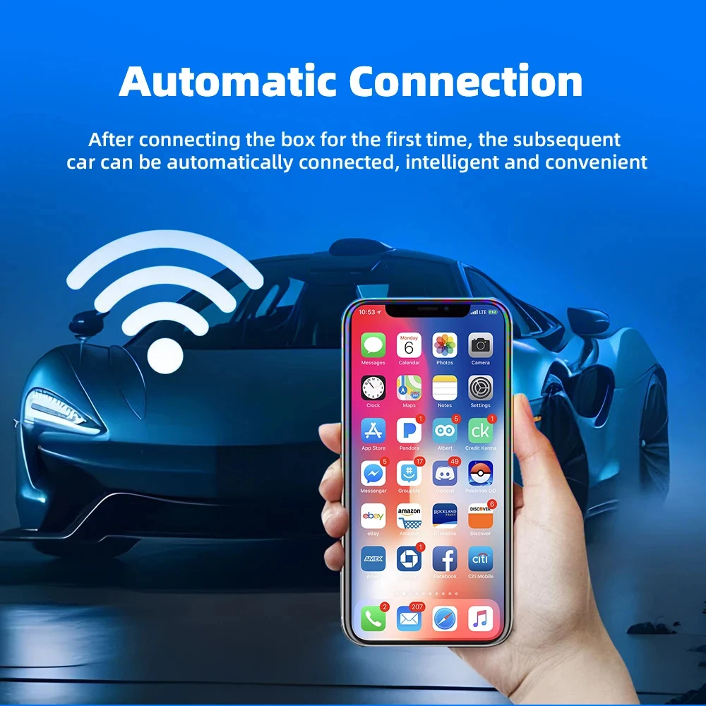 Ekiy ai tv box carro sistemas inteligentes para carro com fio carplay 2in1 sem fio carplay dongle sem fio android adaptador automático