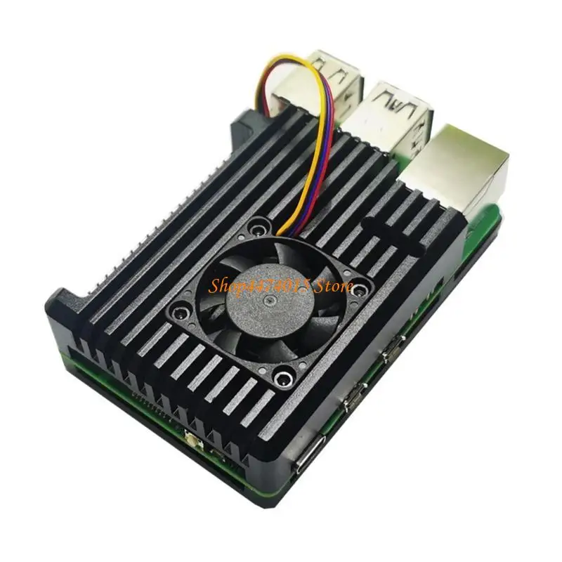 

K1AA Aluminum Alloy Protective Case / Box / Enclosure for RaspberryPi 5 Model B 5B