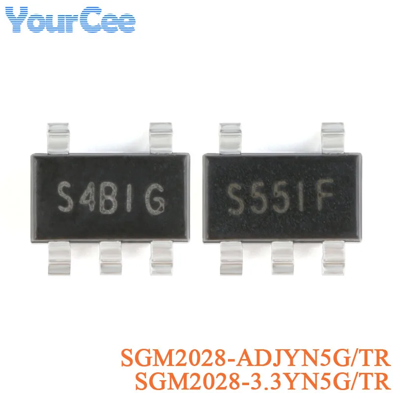 10pcs SGM2028 SGM2028-ADJYN5G/TR SGM2028-3.3YN5G/TR S4B SS5 SOT23-5 Low Dropout Linear Regulator SGM2028