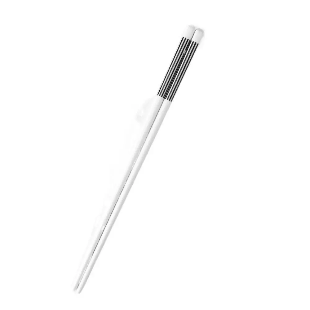 Japanese Style 24.5cm Bone Porcelain for Noodle Anti-Slip Household Long Chopsticks Tableware Kitchen Tool Sushi Chopstick
