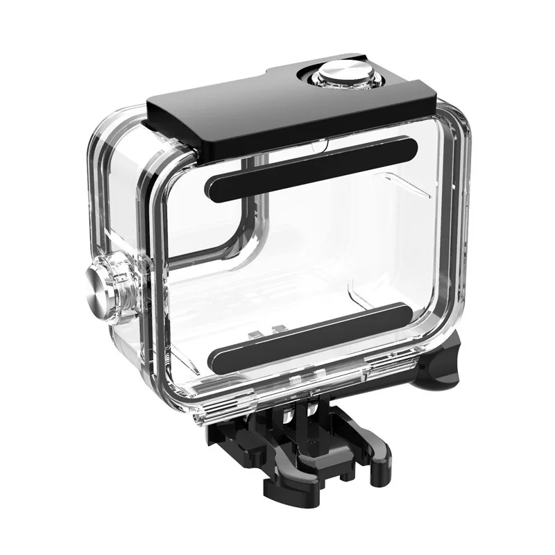 Waterdicht Stof, Valpreventie Omhulsel Van Actiecamera Gopro8 | Geschikt Voor Afneembare Lens Action Camera Duikbeschermende Behuizing