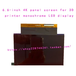 6.6-inch 4K panel screen for 3D printer screen monochrome LCD display Elegoo Mars 3 monochrome LCD UV