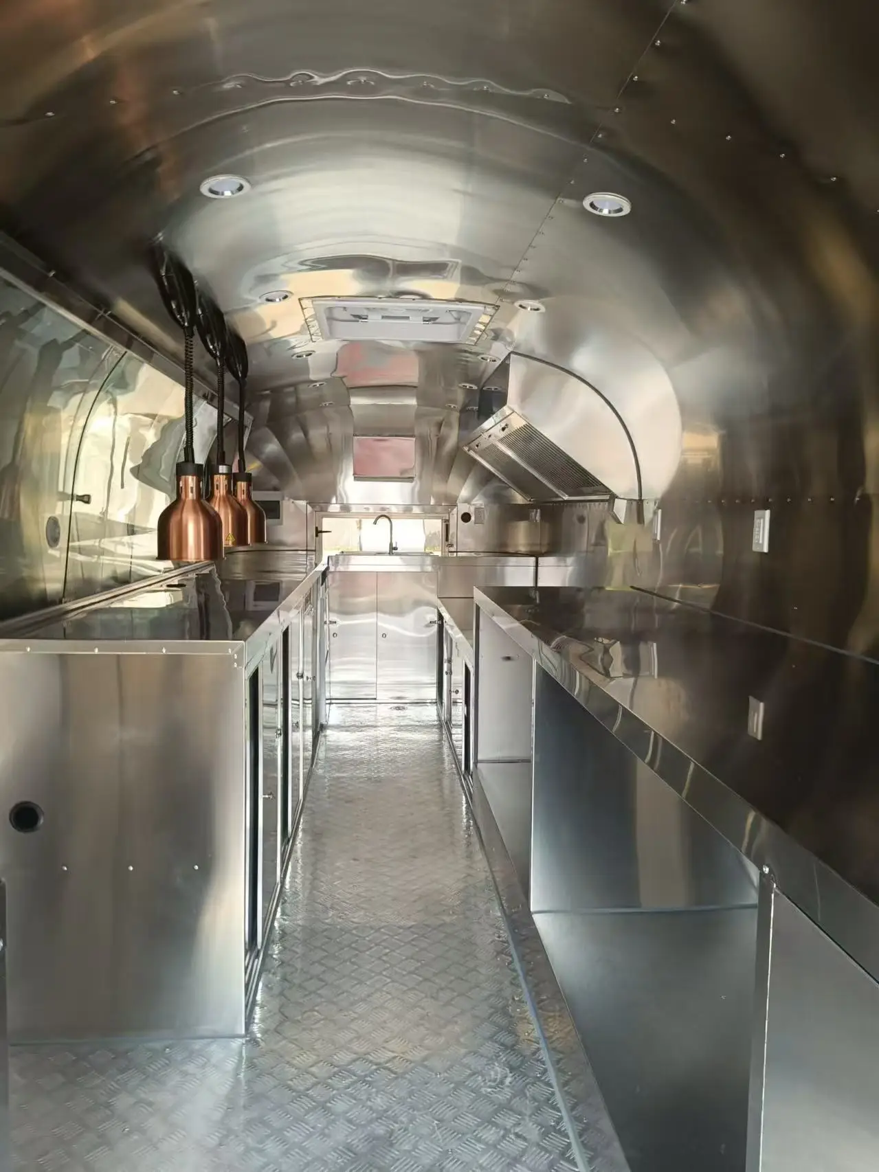 الفولاذ المقاوم للصدأ هوت دوج صغير القهوة الآيس كريم بيع عربة مطعم المحمول متجر سريع الغذاء مقطورة شاحنة للبيع