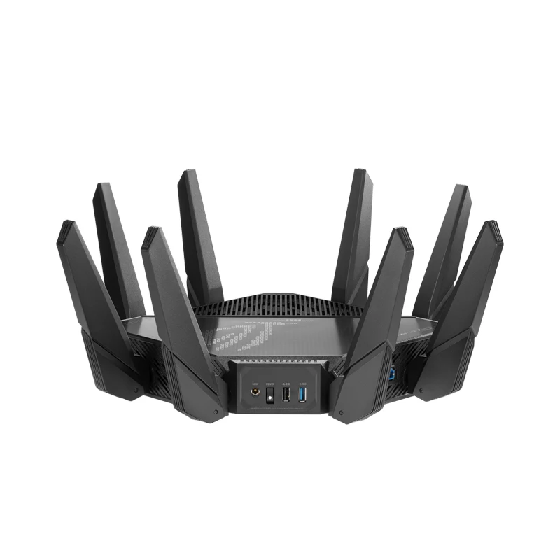 World's first GT-AX11000 PRO Original ASUS Tri-band WiFi 6 Gaming Router 1x10G, 1x2.5G WAN/LAN Gaming Port DFS, 2G quad-core