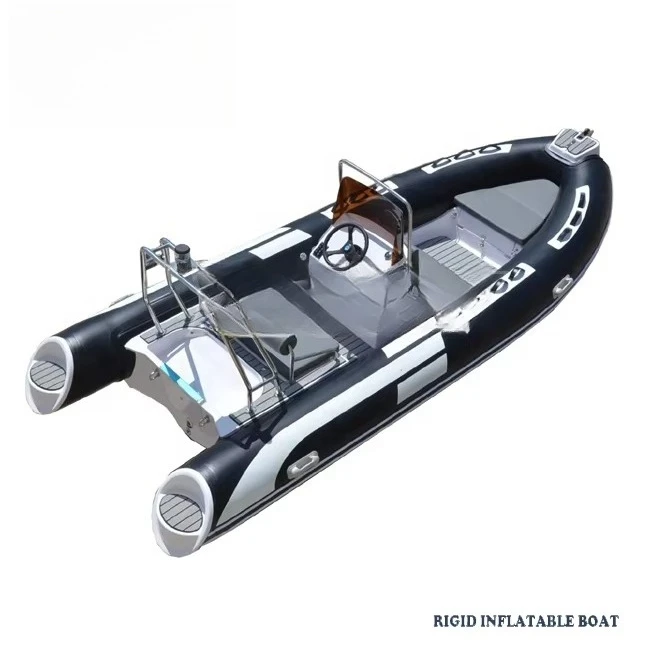 4.8m Deep V Double Hull Fiberglass Inflatable Boat with Console