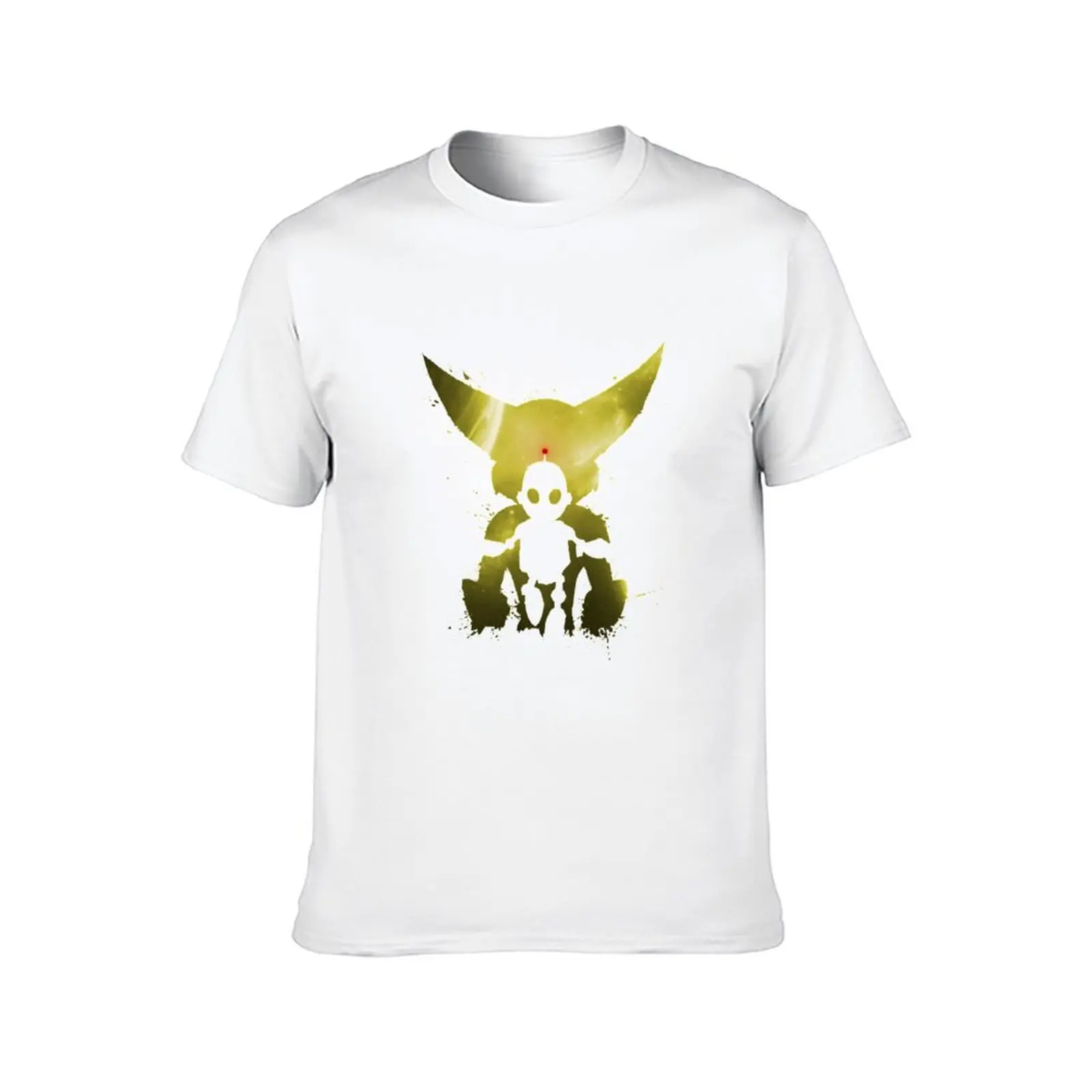 Ratchet amp Clank Galaxy Yellow T-Shirt cotton t shirt pack mens graphic t shirts t shirts for man graphic tees T-Shirt