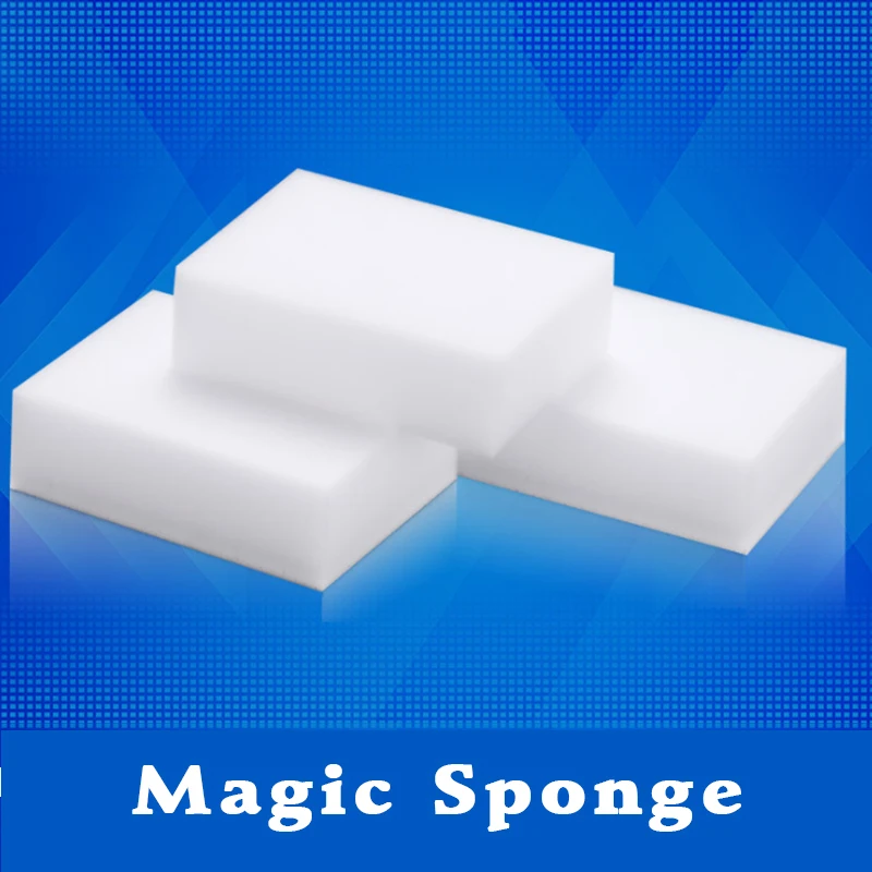 40 Pcs/lot Melamine Sponge Magic Sponge Eraser Melamine Cleaner for Kitchen Office Bathroom Nano Cleaning Sponges 10x6x2cm