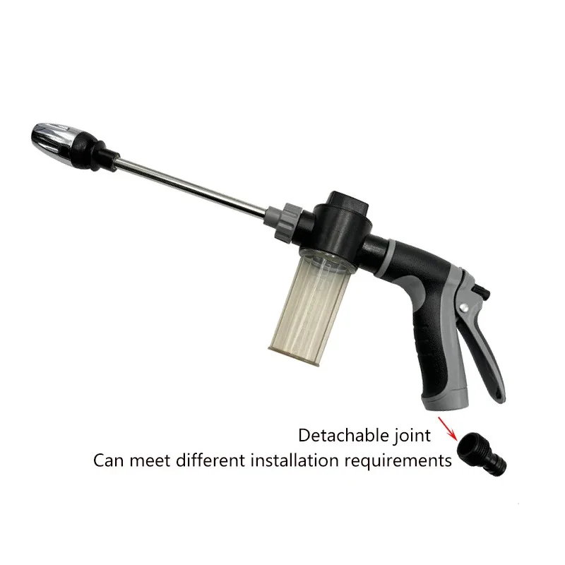 Wasserpistole, 100 ml, Autowäsche, Schneeschaumpistole, Flaschensprüher, Seife, Shampoo, Sprühgerät für Gartenschlauch, Fenster, Seife, Reinigung, Waschen