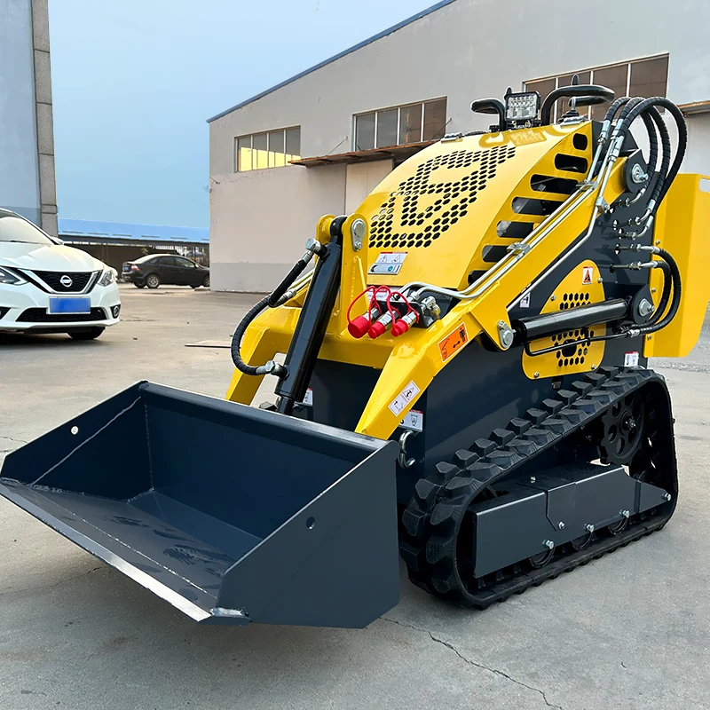 Customized CE/EPA 360 480 CE/EPA/Euro5 Crawler Front End Skid Steer Loader Diesel Hydraulic Mini Skid Steer Loader