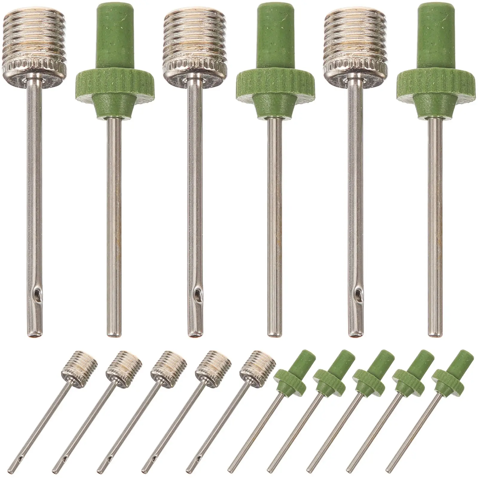 40pcs Inflation 20 Iron 20 Plastic for Needles For Ball Pump Basketball Football Volleyball Pump Needles Ball Fill Pin