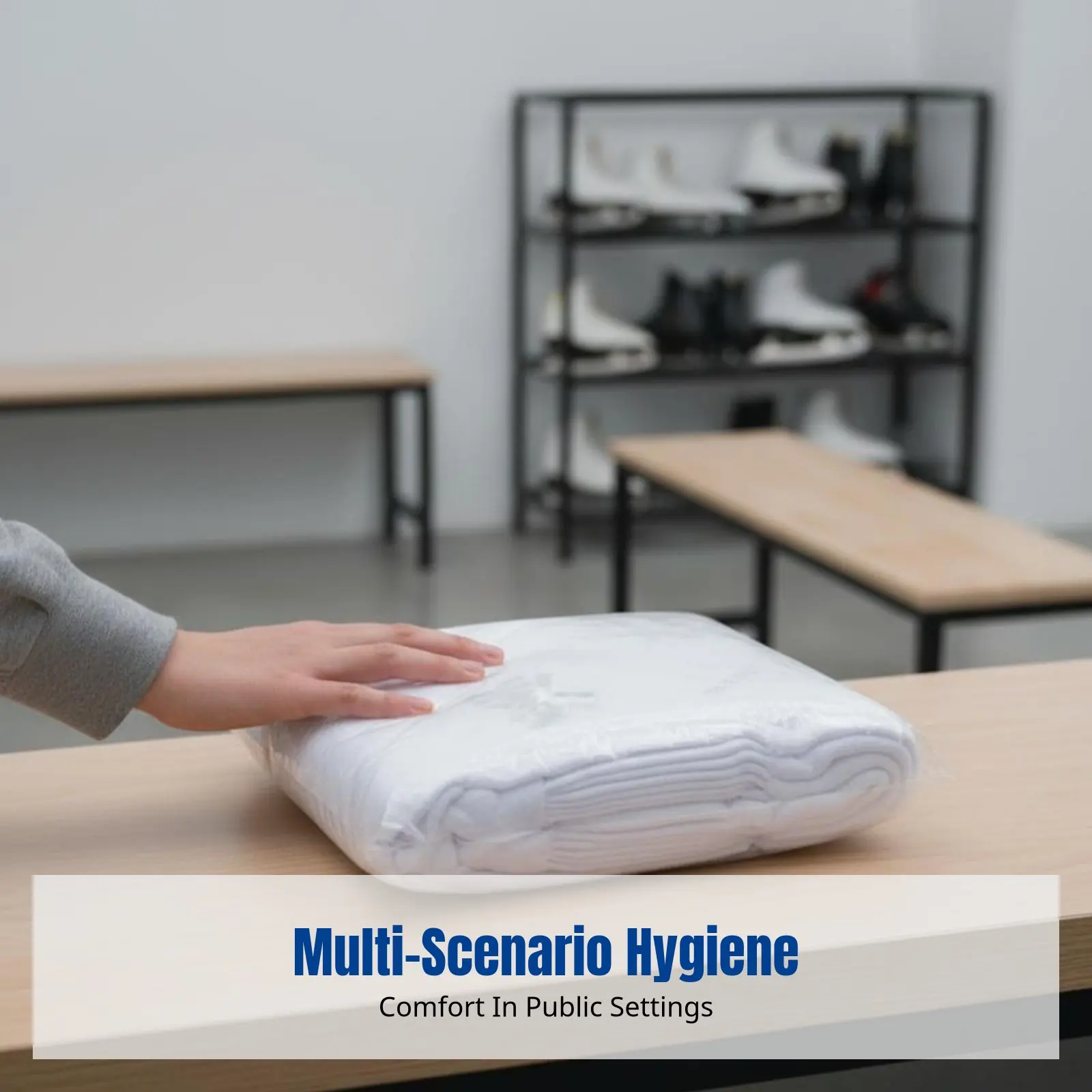 

Hygiene Socks, Sock Covers for Shoe Fitting, Skating Rinks, Kids Playgrounds, Bowling Alleys, Unisex, Breathable, Light