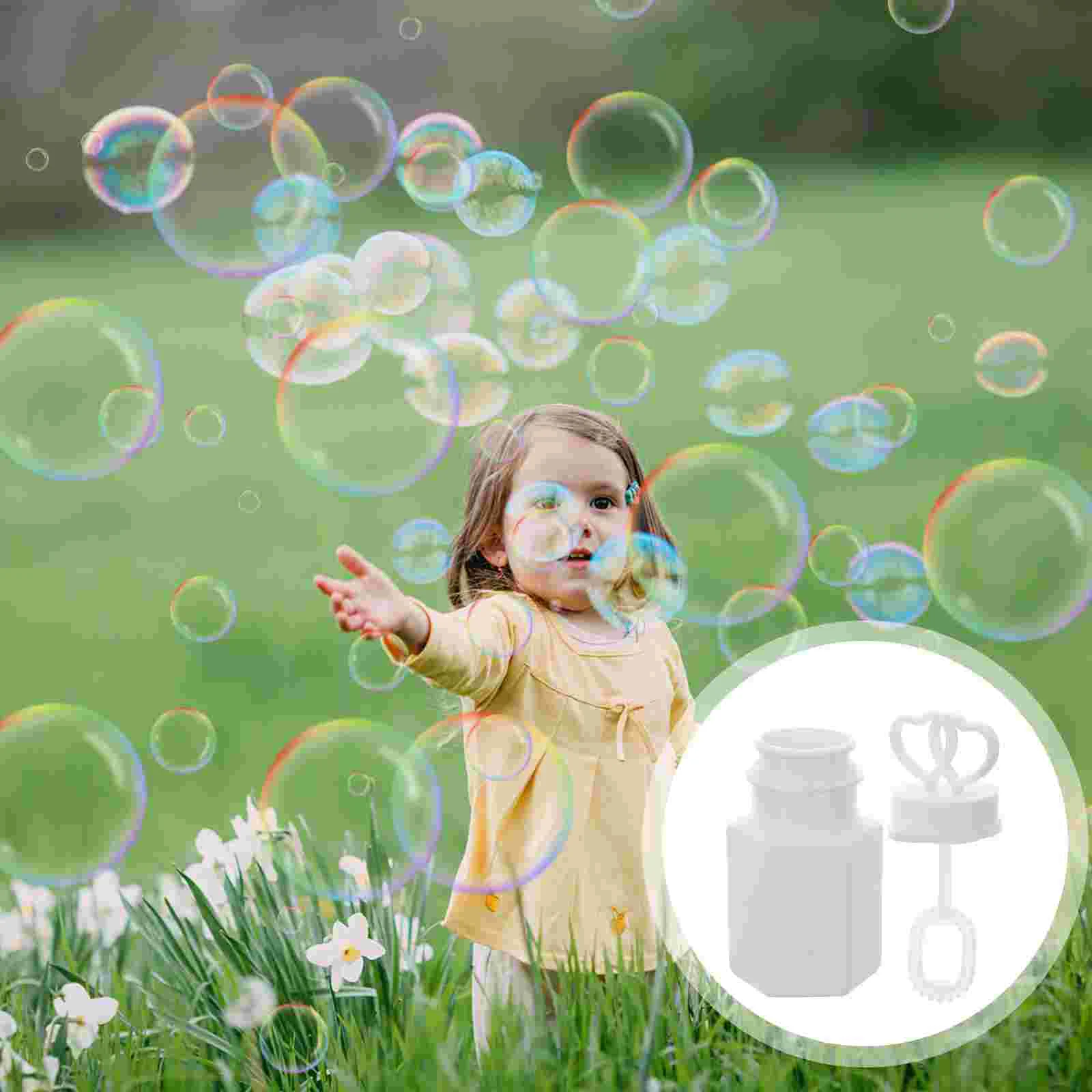 

16 Pcs Bubble Wand Fire Extinguisher Bottles Set DIY Empty Stick Blowing Toys for Kids Plastic Blower Kit