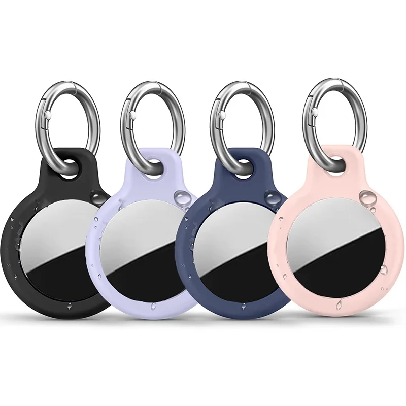 For Apple AirTag Case Soft TPU Keychain Cover For Apple AirTag TPU Case For Pets Collar Luggage Keys Tracker Accessories Case