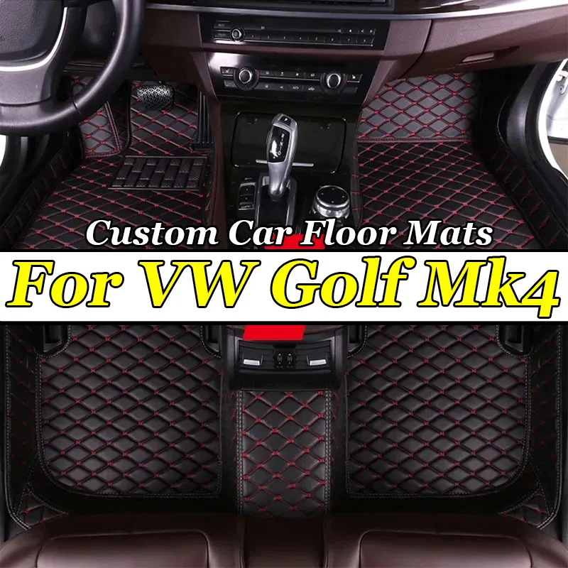 

Автомобильный коврик для VW Volkswagen Golf Mk4 1J TDI 1998 ~ 2003 3-дверный антигрязевой коврик для багажника автомобиля, специальные аксессуары для интерьера автомобиля