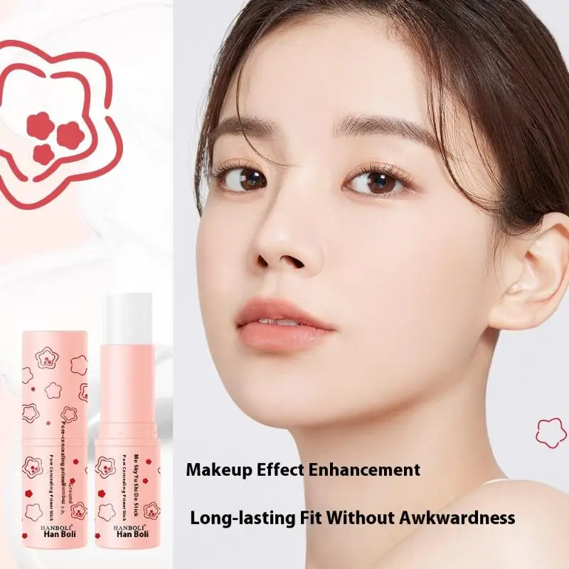 Crème hydratante pour les pores invisibles, 7g, mate, primaire pour le visage, bâton d'apprêt pour les pores invisibles, éclaircissant, soin pour le contrôle de l'huile de la peau