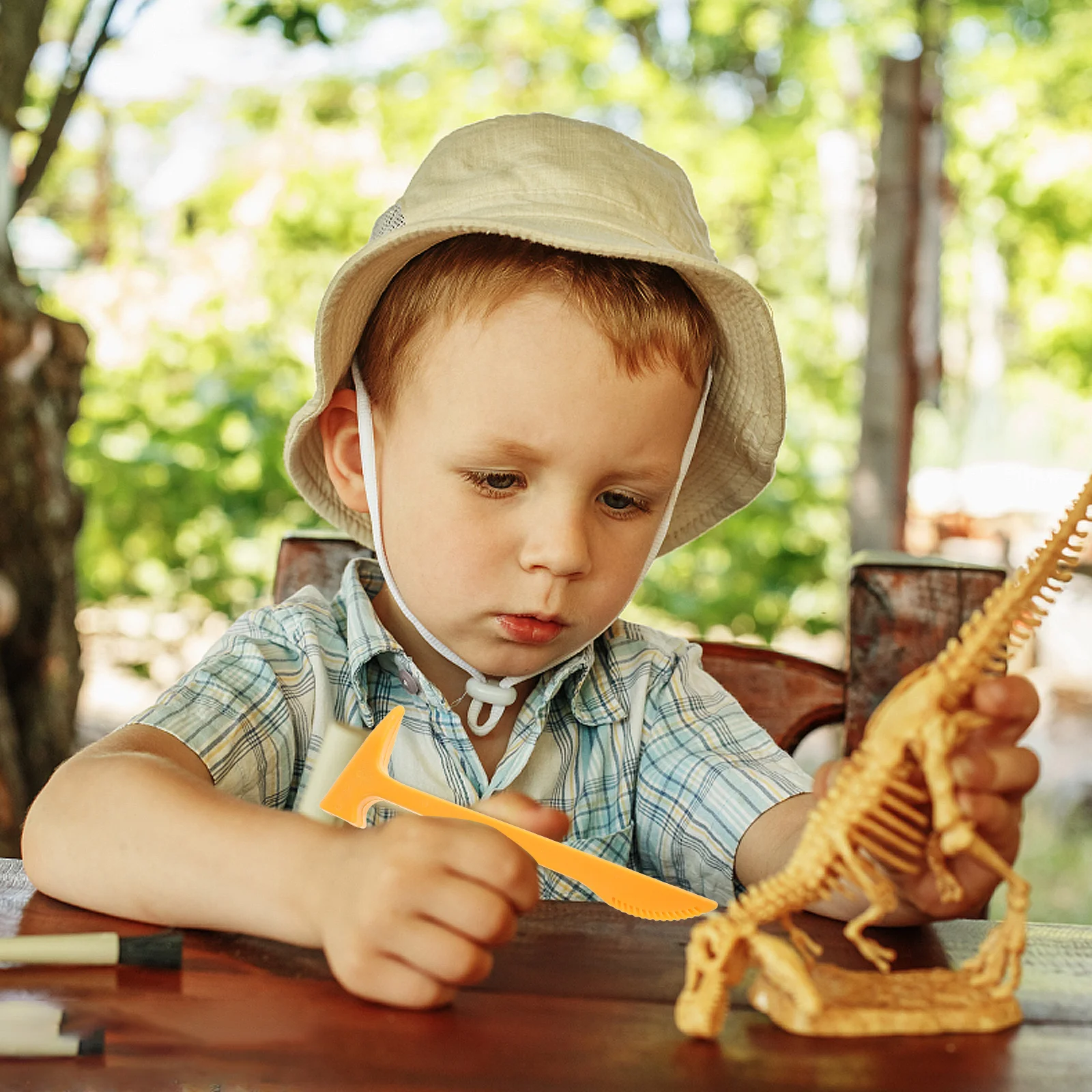 

30 шт., набор инструментов для раскопок динозавров, набор инструментов для раскопок, научный молоток, долото, щетка для исследования сада, обучающий стебель