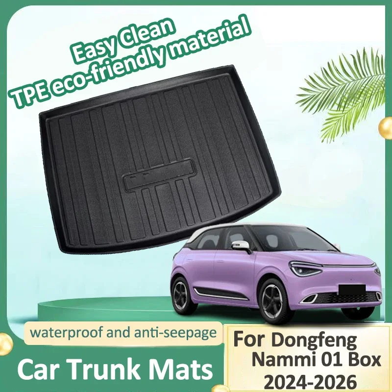 

Car Trunk Mat For Dongfeng Nammi Box Accessories 01 2024 2025 2026 Trunk Carpet Cargo Liner TPE Boot Storage Pad Car Accessories