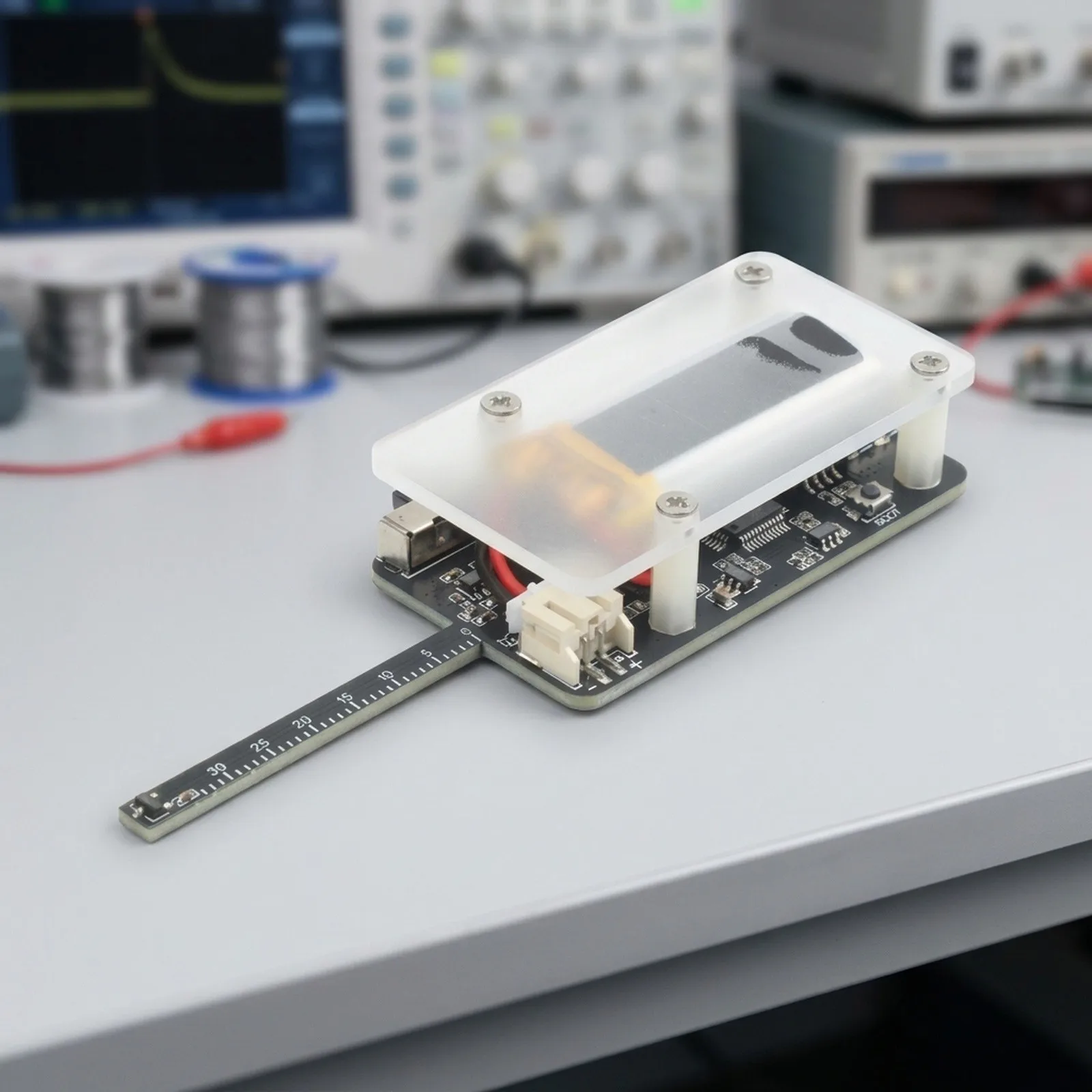 Magnetic Analysis for gauss Meter Laboratory Use 500mAh Battery Accurate Measurements Magnetic Pole Detection As Shown In The