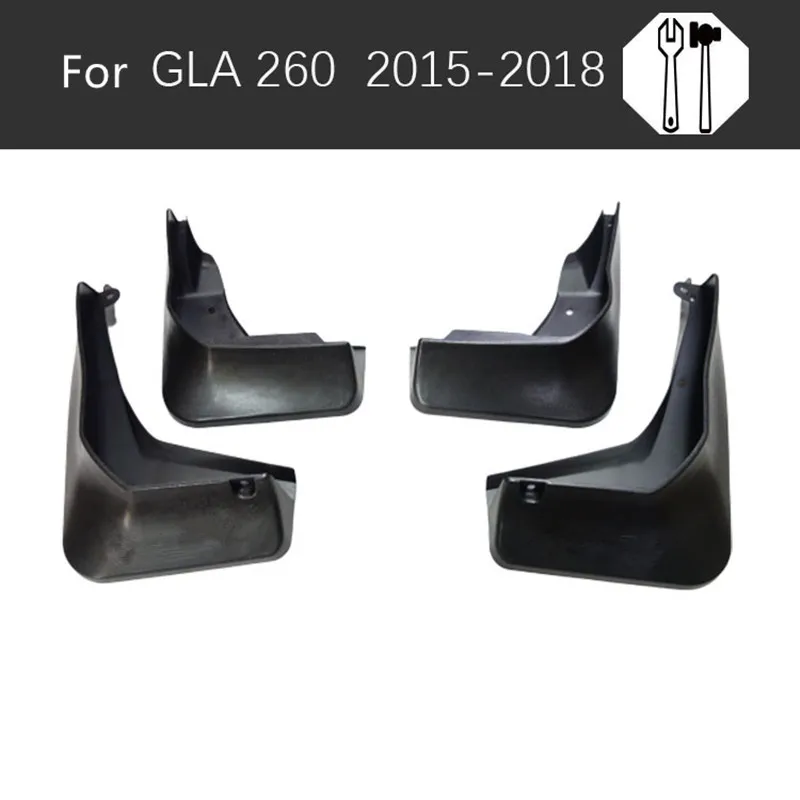 

4PCS Mudguards For Mercedes Benz GLA X156 200 220 250 260 45 AMG 2014 2015-2019 Mud flaps Mud Guards Splash Guards Accessories