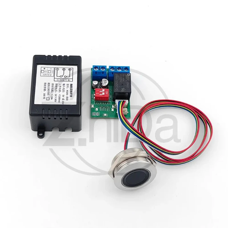 Capacitive Fingerprint Access Control Board Relay Output for Door Lock DIY Module