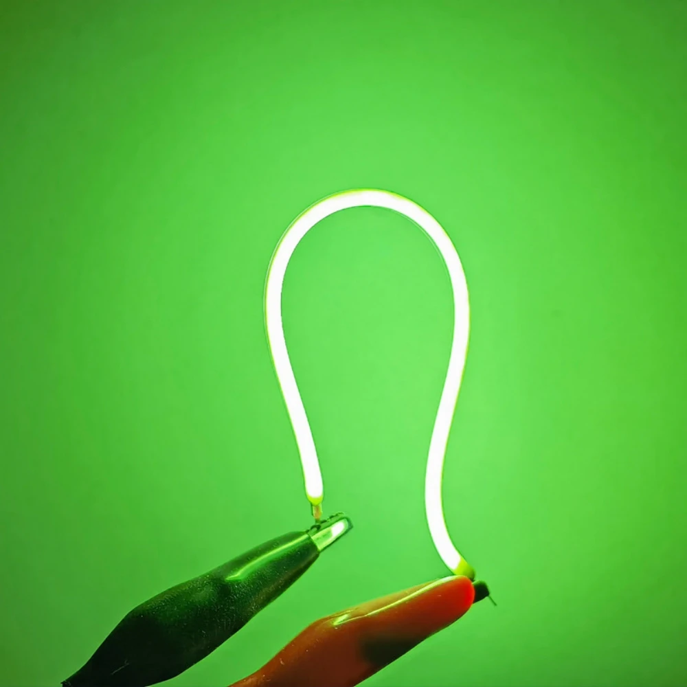 DC 3V Flexible COB LED-Diode 60MM 125MM 145MM 185MM 300MM 450MM Gelb/Rot/Blau/Grün/Weiß Edison-Glühbirnen-Teile LED-Filament