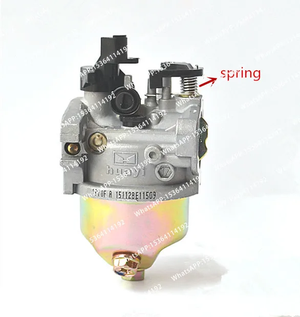 1P70F 19mm automatic draft door, 1P70F 1P70, 1P75F 1P75, 196CC vertical shaft engine, lawn mower carburetor