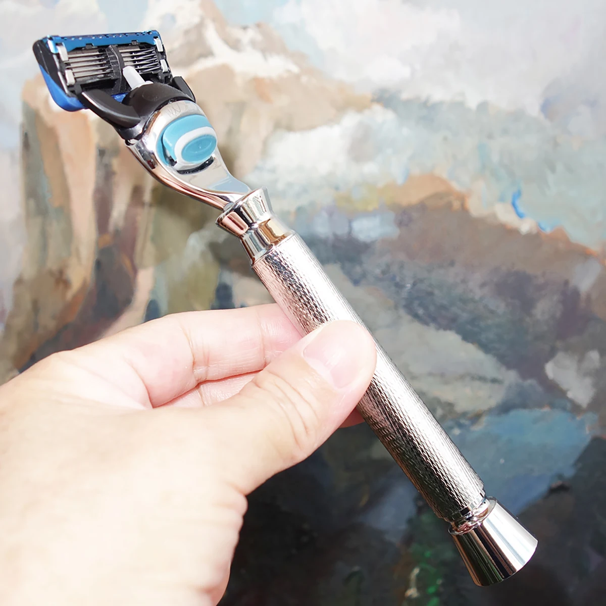 Magyfosia High Grade 5 Layers Fusion Razor Shaving Machine for Men Face Beard Barber Hair Cutting Shaver Birthday Gift
