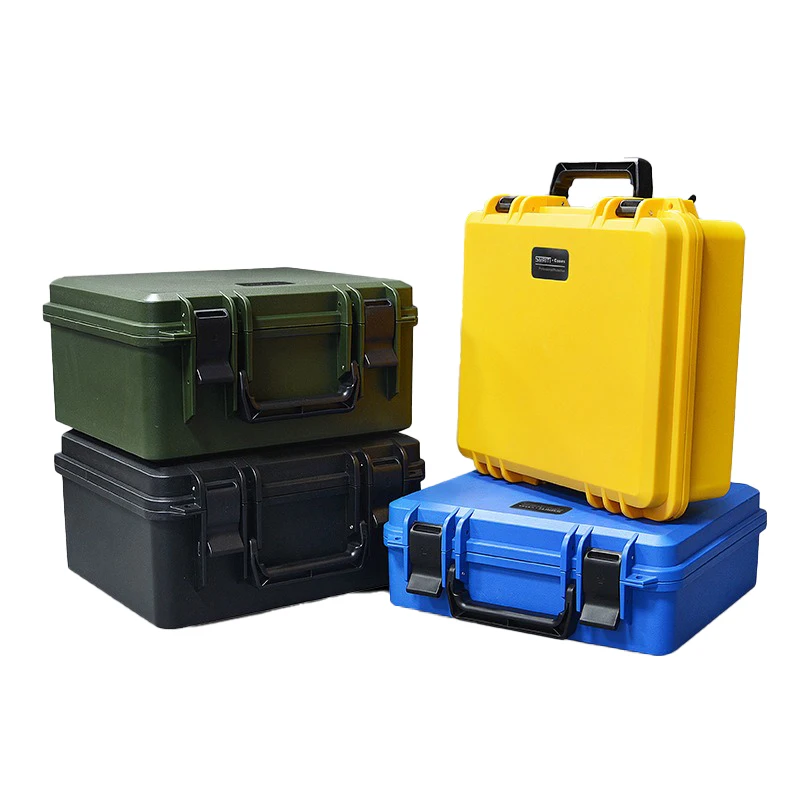 حقيبة أدوات محمولة شديدة التحمل مع صندوق أدوات بلاستيكي صناعي من الإسفنج الواقي المقوى مع بطانة إسفنجية ممتصة للصدمات #1