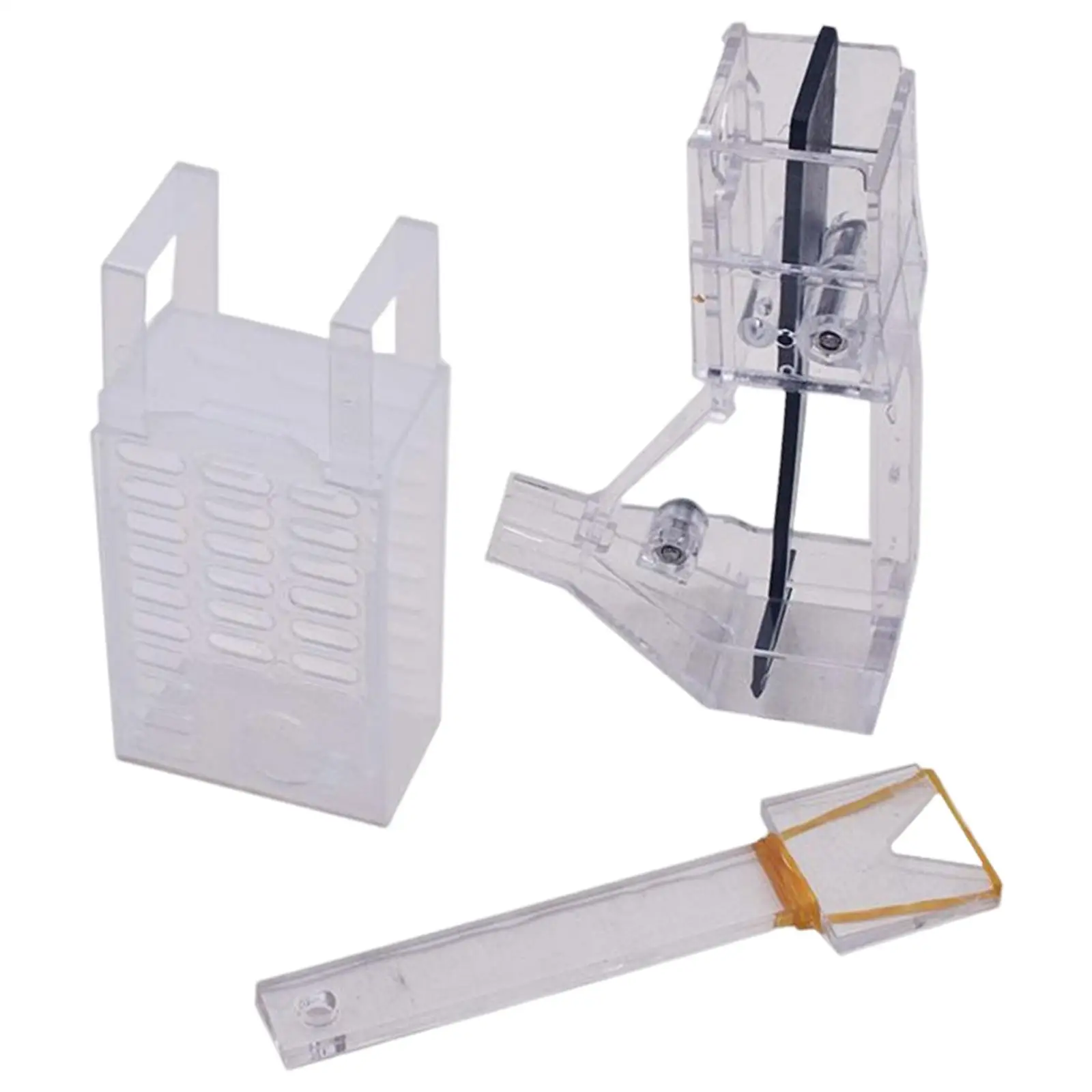 3Pcs Queen Bee Cages,Beekeeping Catcher,Beekeeper Rearing Tools for Outdoor Indoor