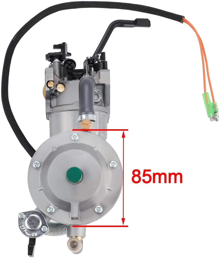 Imagem -05 - Gpl tipo Carburador Duplo Combustível Gx390 para Kit de Conversão Lpg Compatível para Honda Gx390 188f 4.55.5kw