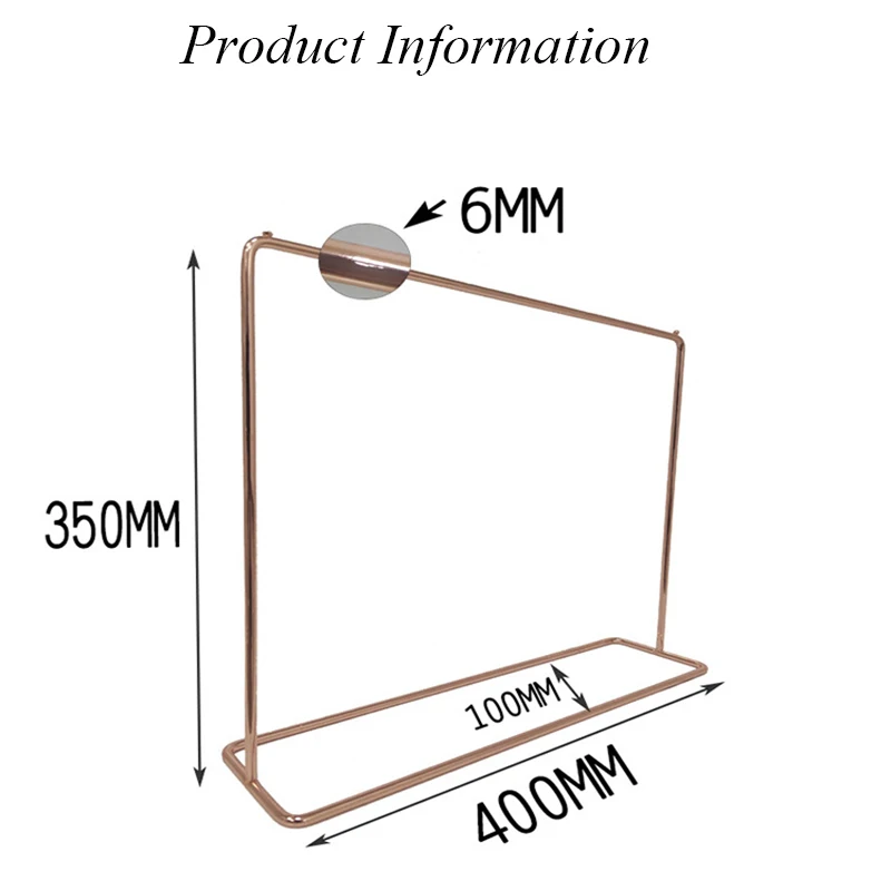 

Metal Underpants Rack Clothing Shops Underwear Display Hangers Iron Art Bra Table Show Boutique Cloakroom Goods Storage Shelf