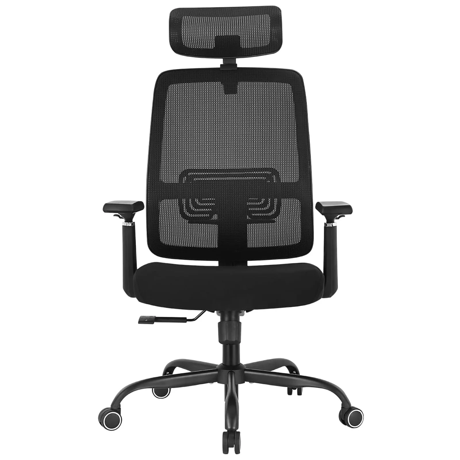 New Mesh Ergonomic Office Computer Desk Chair Flip-up Arms Adjustable Headrests Comfortable Lumbar Support For Home Office