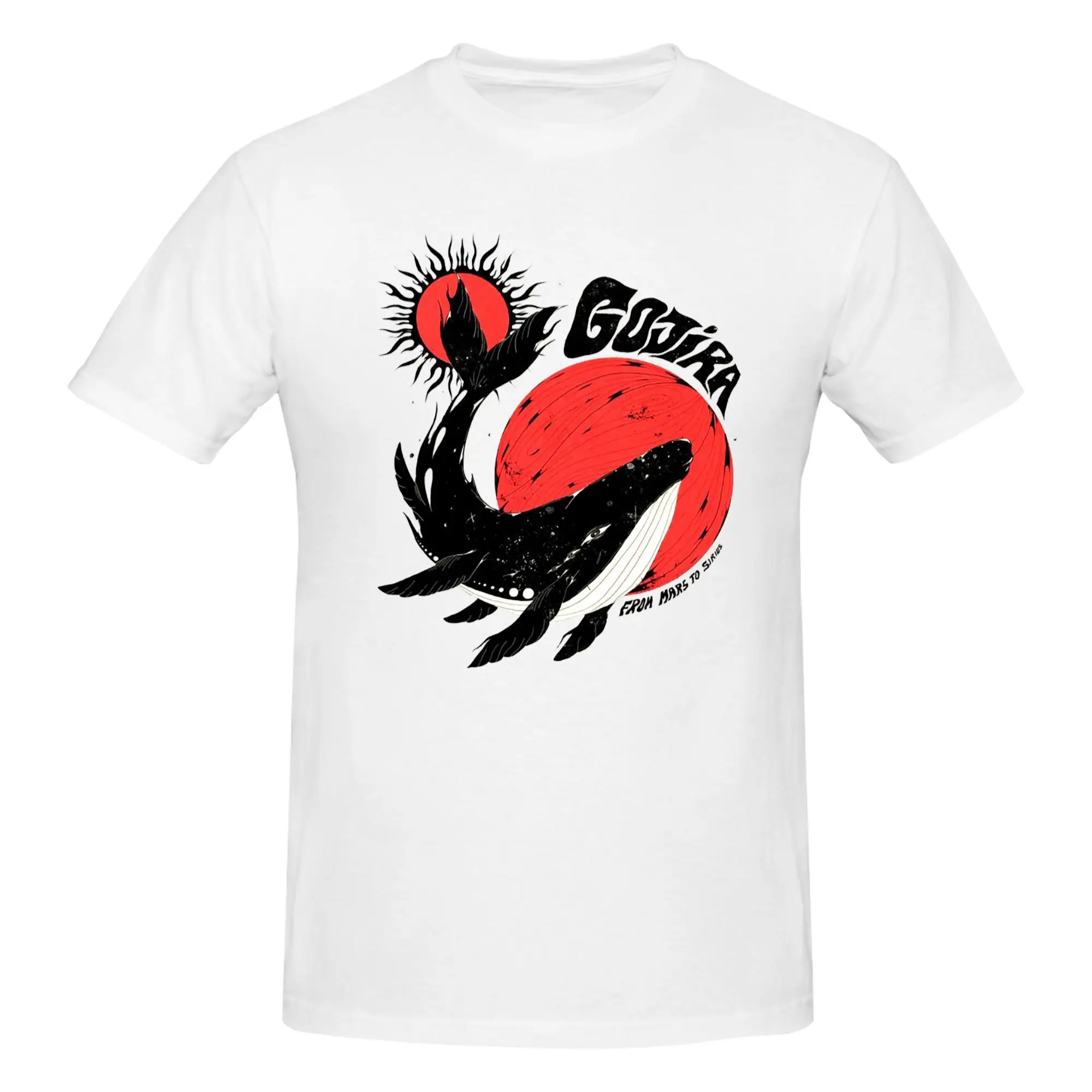 Gojiras Rock Metal Band 100% Cotton T-Shirt Men's T Shirts Men O-Neck Short Sleeve S-6XL