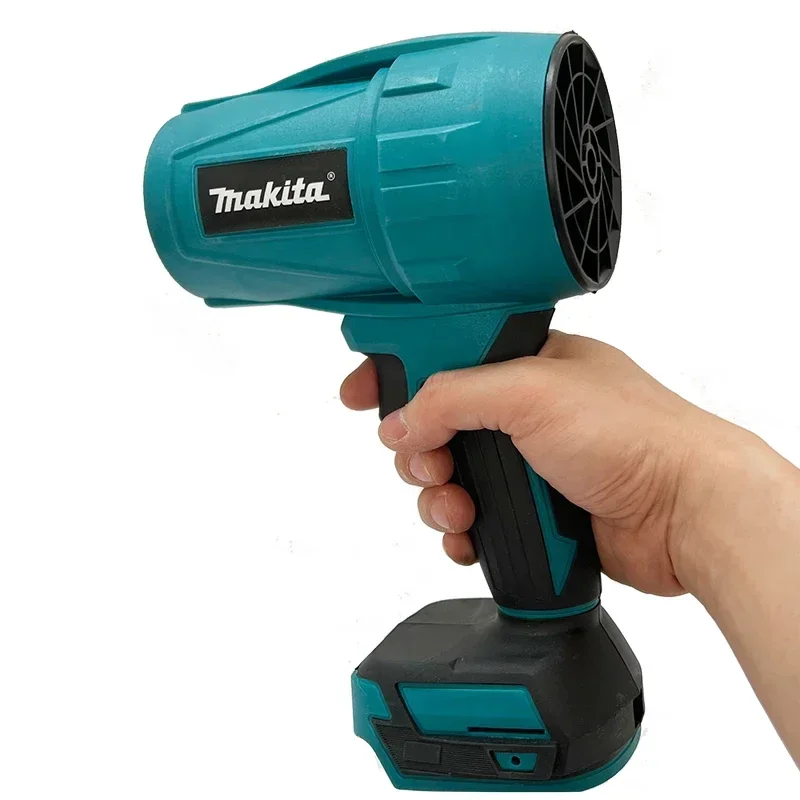 Makita 30000RPM Violent Blower Turbo Jet Fan 18V Electric Air Duster Wind Speed Turbo Rechargeable with Light Car Cleanin Tool