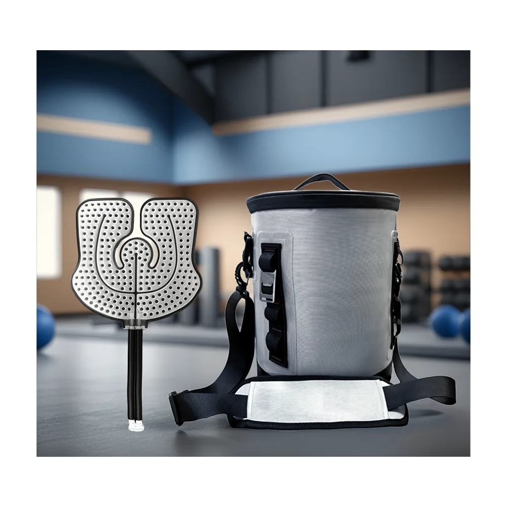 Portable Cold Therapy And Cryotherapy System For Dual-Leg Massage, Sports Recovery, And Post-Surgical Pain Relief