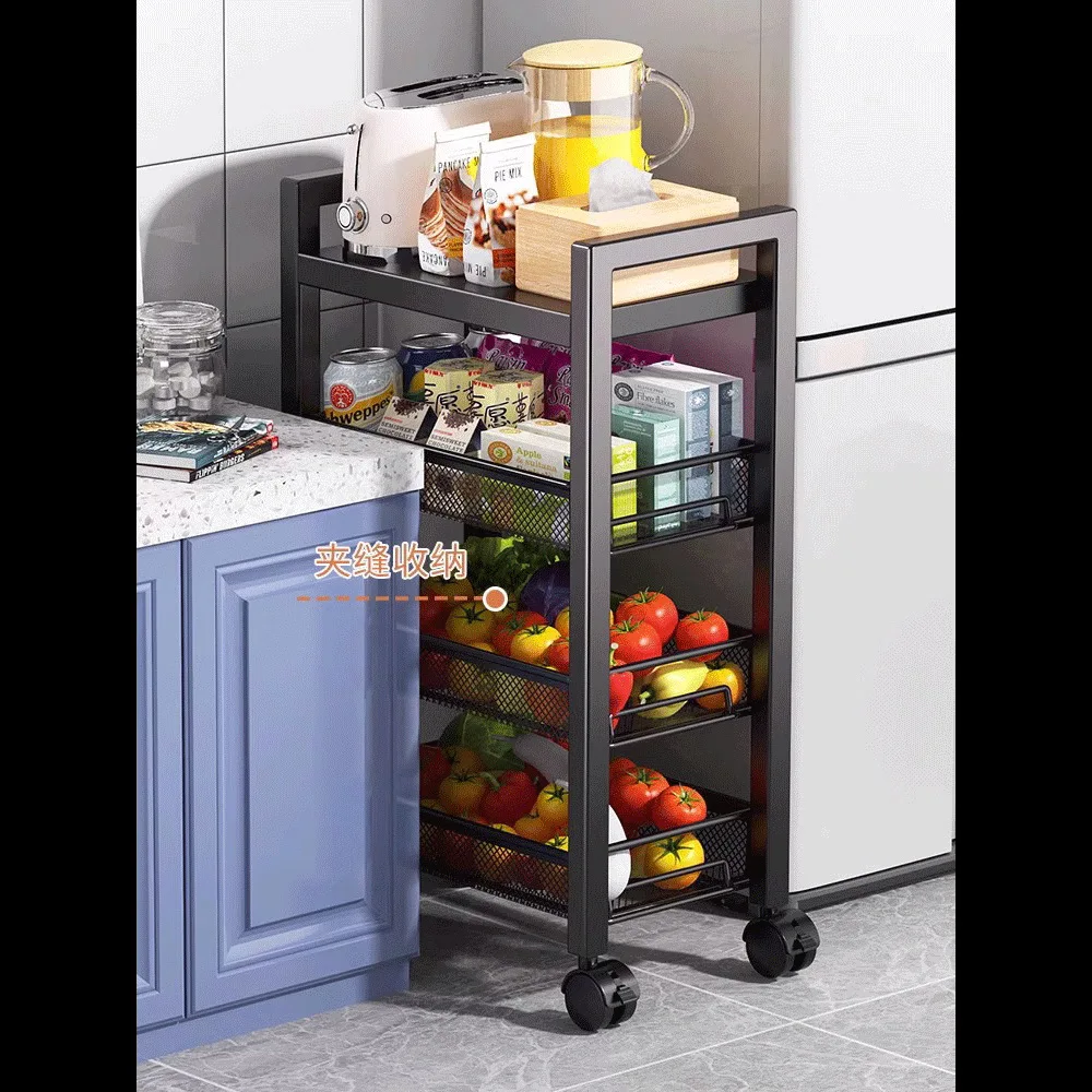 رف مطبخ من الفولاذ المقاوم للصدأ، رف تخزين متعدد الوظائف من الأرض إلى السقف