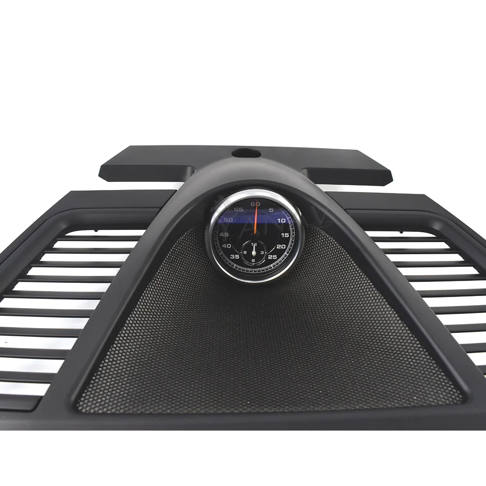 Reloj de tablero de cubierta superior, cronómetro de pantalla de control central, brújula para Porsche Panamera 2010-2016