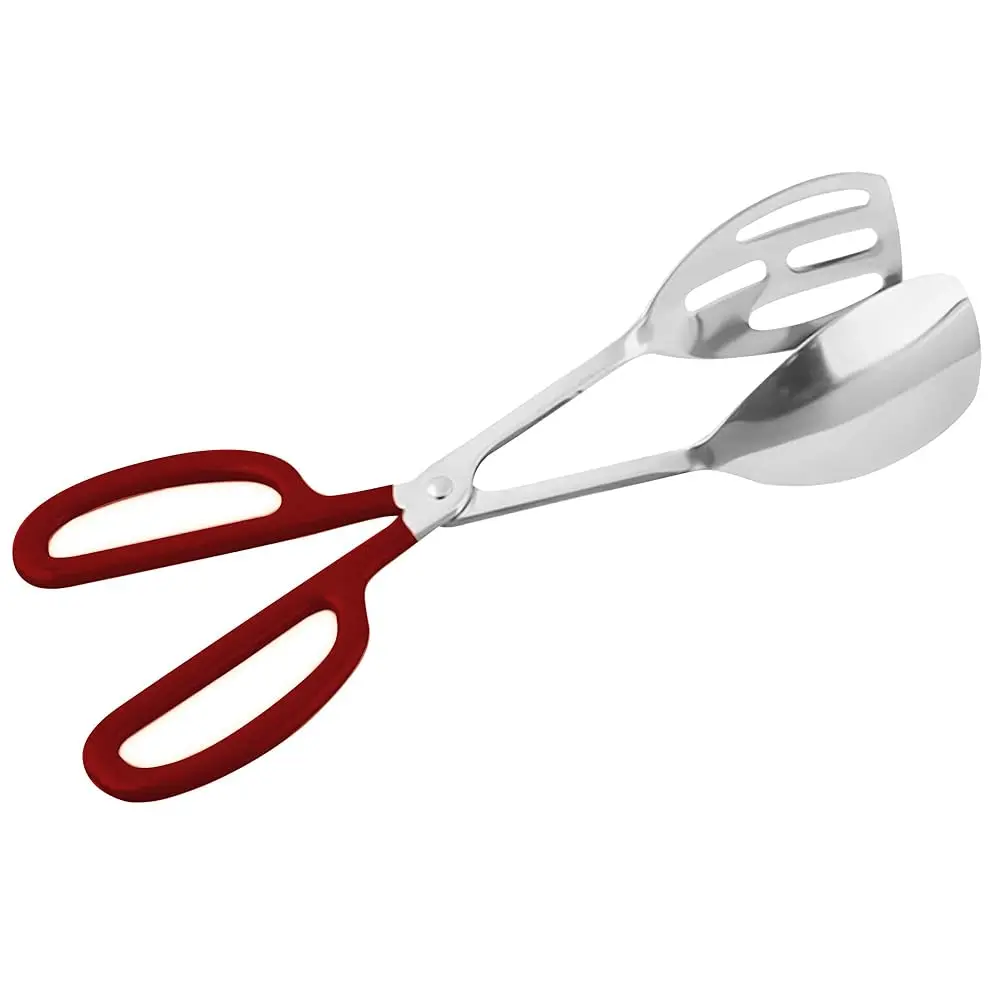 

Buffet Tongs, Upgraded Version Stainl Steel Buffet Party Catering Serving Tongs Thickening Food Serving Tongs Salad Tongs Cake