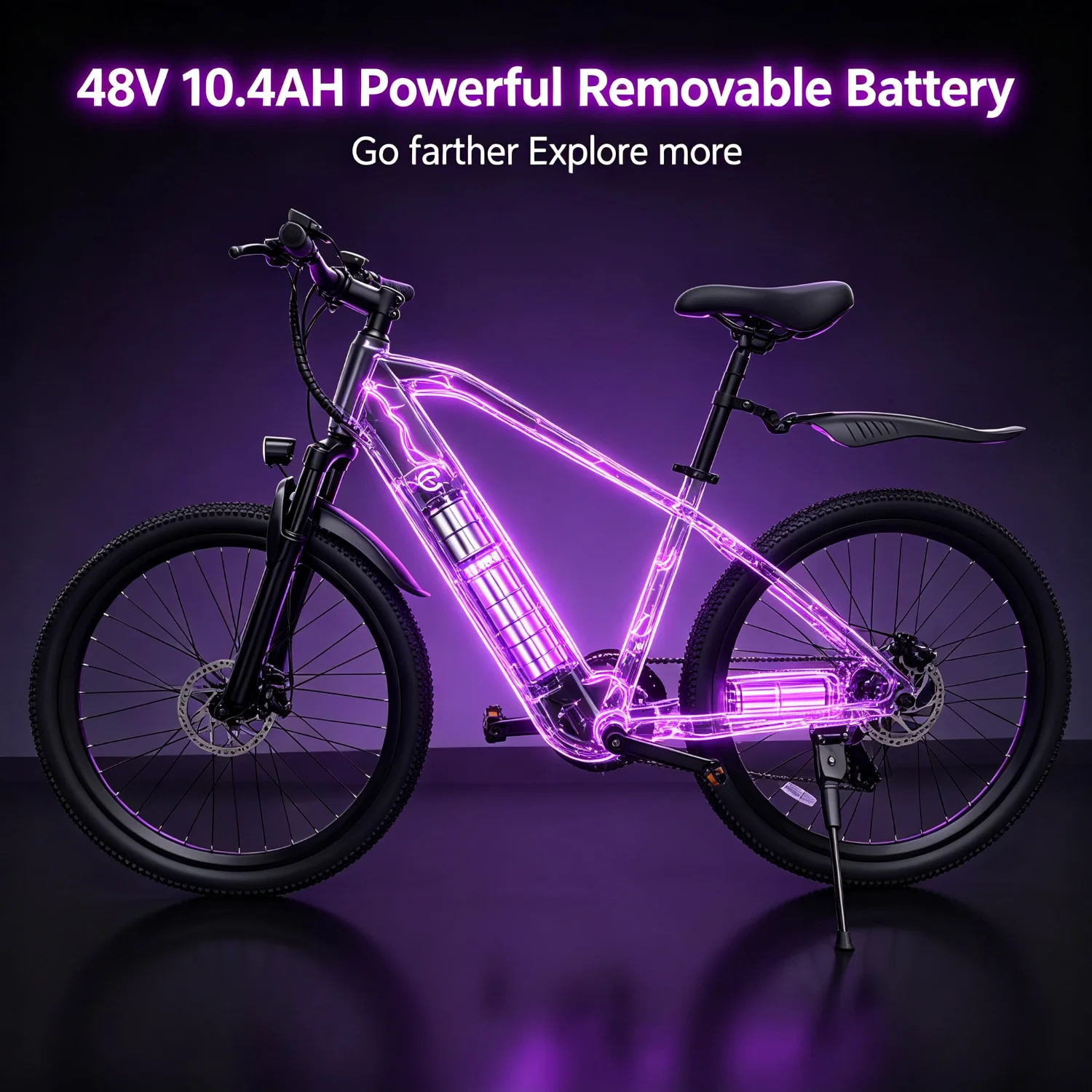 Cross city travel ebike 48V 500W Shimano TX30 derailleur local warehouse 24hr support long range road ride 7-speed gear super bright headlight front fork shock absorber  adult electric bike