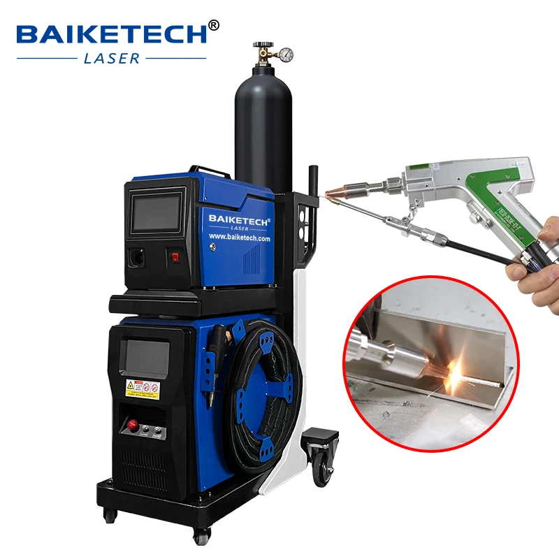 2000W Metal Welding Machine Iron Aluminum Laser Welding Machine Easy To Move Handheld Laser Welder Price