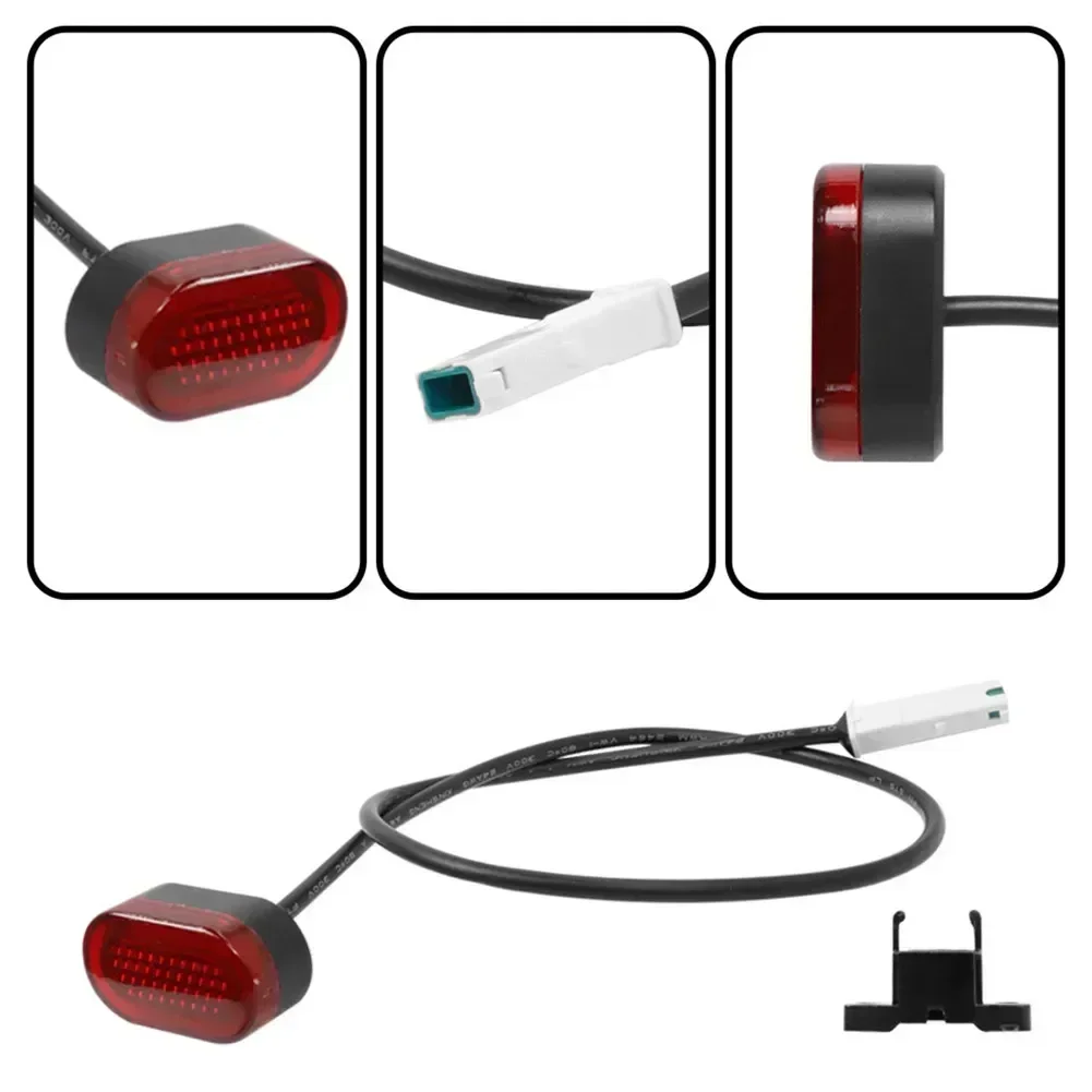 E-BIKE ไฟท้ายไฟเบรคสําหรับ Ninebot-MAX G30 ไฟฟ้าสกู๊ตเตอร์ Stoplight เบรคด้านหลังพร้อมอุปกรณ์ขี่จักรยาน